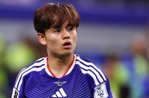 日本媒体:久保建英恐伤停数周,日本队预计将25人阵容对抗突尼斯