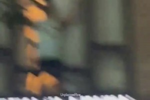 马刺球迷以为自己在酒店房间里安全了，然后尼克斯球迷爬上来了..