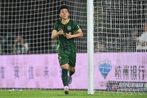 陶强龙本赛季中超替补出场，下半场补时阶段连进4球