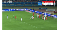 维塔尔传中，让·克劳德顶进，海港2-1逆转河南！
