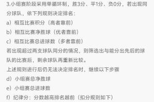 海地最后一轮5-0能否晋级？不能，规则已变，同分将按对战成绩判定