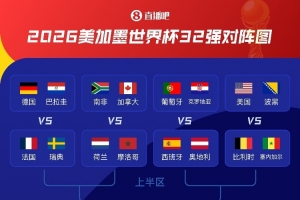 世体：欧洲杯上半区，美洲杯下半区，英阿之战极具吸引力