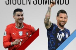 ESPN公布梅罗最新进球数据:梅西1159场进917球,C罗1328场进975球