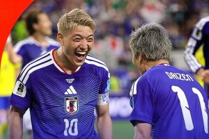 日本队小组第二出线,连续三届世界杯晋级16强,目前最佳战绩保持16强
