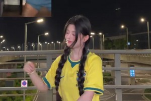 小姐姐模仿内马尔跳舞，这波你们给打几分？