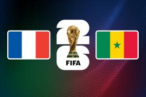 世界杯:法国对阵塞内加尔首发名单公布,姆巴佩、登贝莱领衔,奥利塞、马内出战