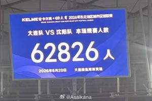 刷新中国业余联赛最高上座率！东北超级大连对阵沈阳，观赛人数达62826人！