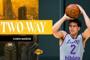 NBA发展联盟场均得11.6分抢6篮板!湖人官方宣布与克里斯·马农签订双向合同