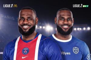 法甲官方社交媒体调侃晒NBA球星詹姆斯：我们神秘签约