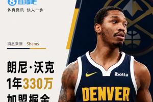 33分8板！沃克加盟掘金，数据全面爆发，成队内关键力量