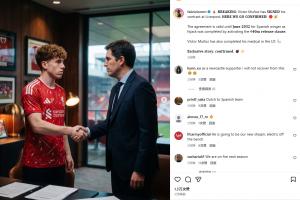 HWG确认!罗马诺透露:穆尼奥斯即将加盟利物浦,触发4000万欧解约金条款!