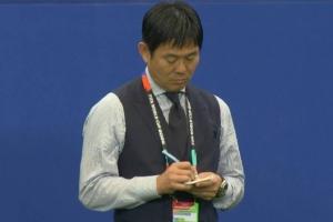 森保一谈笔记内容：详记优劣之处，与助教球员交流