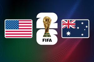 世界杯:美澳对决首发公布,普利西奇缺阵,麦肯尼、巴洛贡领衔