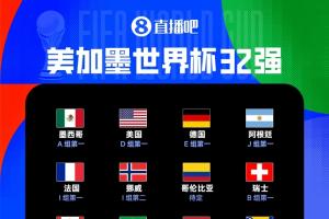 世界杯32强名单揭晓：英格兰、葡萄牙等7队成功晋级，韩国等3队结果未定