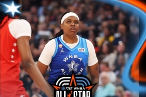 22+13+8！纽约自由人球员琼奎尔·琼斯荣获WNBA全明星赛MVP