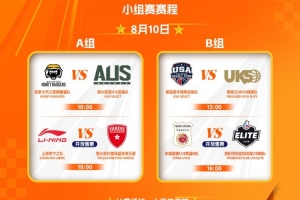 上海明日之星篮球冠军赛分组及赛程公布，中国U18男篮B队参与角逐