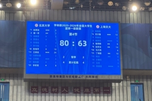 CUBAL半决赛次回合首日：北大客场击败上海交大 主场再下一城，顺利挺进决赛